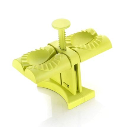 Double-Head Dumpling Maker Mold Effortlessly Wrap Two Dumplings at Once for Fast and Easy Homemade Dumpling Preparation Household Kitchen Tool