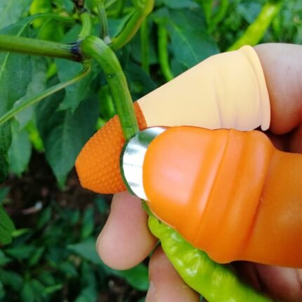 Vegetable Thumb Cutter and tool 5pc Set with effective cutting System