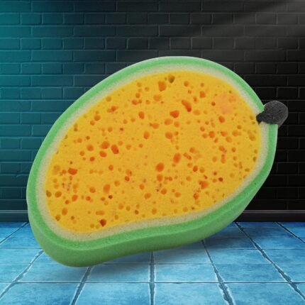 Multipurpose Dish Sponge Dual-Use Kitchen and Bath Cleaning Sponge, Ideal for Scrubbing Dishes, Countertops, and More