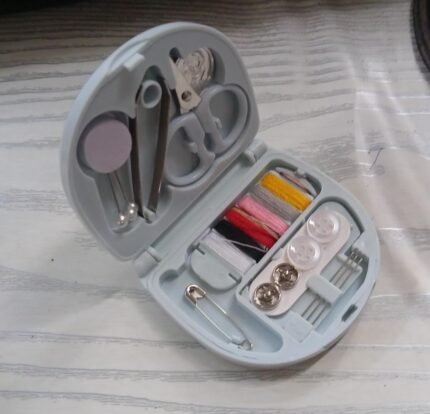Mini Travel Sewing Kit for Beginners Portable Sewing Set with Threads, Needles, Scissors Essentials Compact Emergency Repair Kit